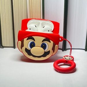 Mario airpods 1 and 2 case